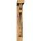 Ekena Millwork Olympic Block Smooth Bracket w/ Offset Brace, Western Red Cedar, 3 1/2"W x 22"D x 22"H BKT0402X22X22OLY05SWR - alternate 3